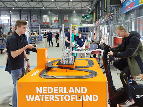 Waterstof werkt